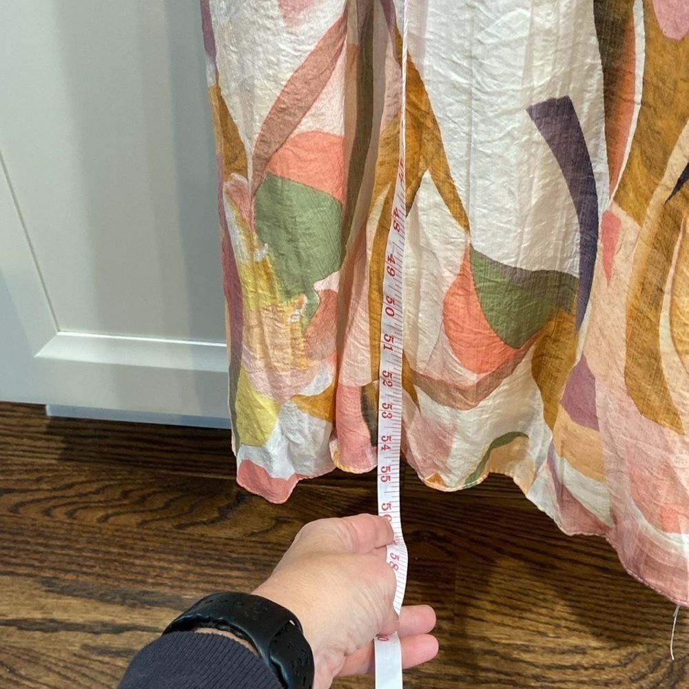 Petal + Pup Laquin Long Sleeve Maxi Dress NWT - Pink XL - Picture 8 of 10